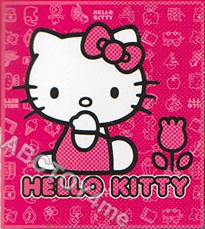 Hello Kitty Blanket - kitty Plush Throw w/ Tulip Pink Blanket 50 X 60in