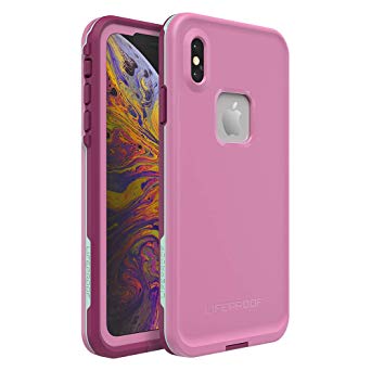 Lifeproof FRĒ Series Waterproof Case for iPhone Xs Max - Retail Packaging - Frost BITE (Orchid/Purple Wine/FAIR Aqua)