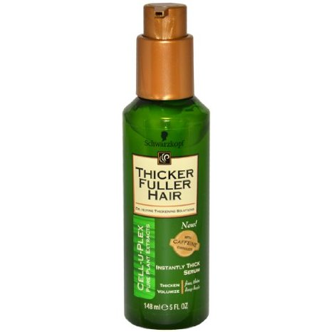 Thicker Fuller Hair Instantly Thick Thickening Serum, 5 Ounce (Pack of 2)