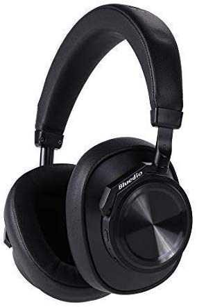 Bluedio Turbine T6 Bluetooth Active Noise Cancelling Headphone Portable Stereo Over Ear Headset with Microphone,Black