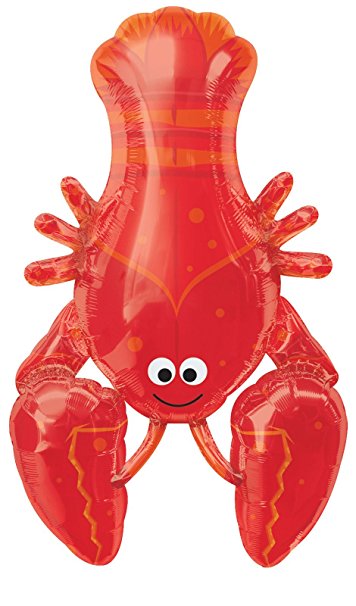 Anagram Lobster Shaped Jumbo Foil Balloon