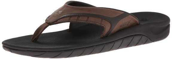 Reef Men'S Leather Slap II Thong Sandal