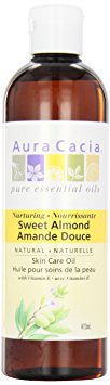 Aura Cacia Coop Sweet Almond Skin Care Oil, 473 ml