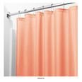 United Linens 10 Gauge HEAVY DUTY Shower Curtain Liner Peach,72x72, PEVA, , Mildew Free, Resistant, Mold Resistant , Eco Friendly , Vinyl , No Chemical Odor High quality liner
