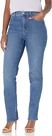 Gloria Vanderbilt Women's Amanda Classic High Rise Tapered Jean Petite