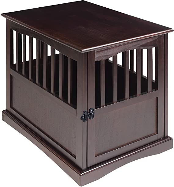 Casual Home 600-44 Pet Crate, Espresso, 24" H-M