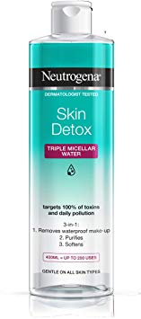 Neutrogena Skin Detox Triple Micellar Water, 400 ml