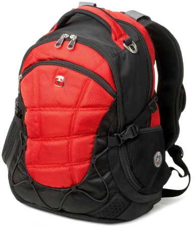 SwissGear SA9769 Red Computer Backpack - Fits Most 15 Inch Laptops and Tablets
