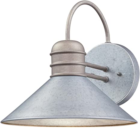 Westinghouse Lighting 6360900 Watts Creek One-Light, Galvanized Steel Finish OUTDOOR WALL Fixture,