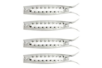 Charcoal Companion Stainless Grill Clips / Set 4