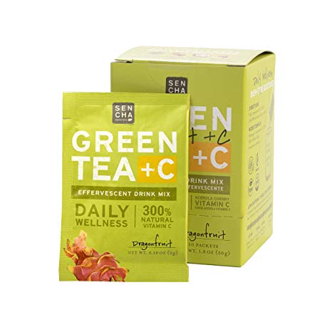 Sencha Naturals Green Tea  C, Dragonfruit, 10 Count