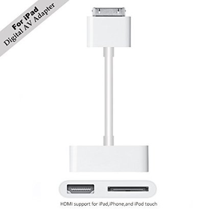 eBerry® High-Speed Dock to HDMI TV Adapter Cable Connector   Dock Charging Slot for iPhone/iPad/iPod Touch iPhone 4 4S iPad 2 3