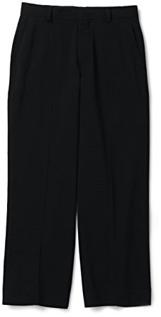 Calvin Klein Boys' Bi-Stretch Flat Front Pant