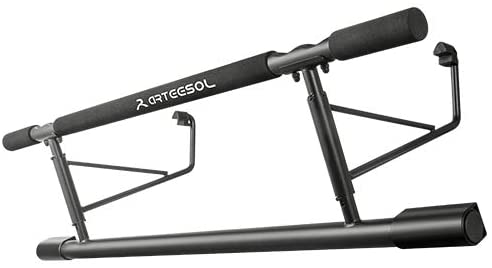 arteesol Fitness Doorway Pull Up Bar/Chin Up Bar, Station Home Gym, No Screws, No Drilling, with Non-Slip Handles, Perfectly fits to Fitness Gloves