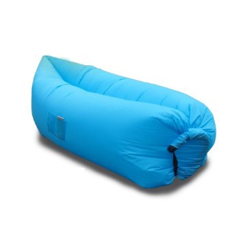 Vetroo Outdoor Inflatable Hangout Portable Bag Lounger - High Quality Nylon Fabric - Suitable For Camping, Beach Couch Sofa, Dream Chair Garden Cushion, Pool Party, Sleeping Air Bed