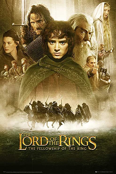 Lord of The Rings Movie Poster, (24x36)