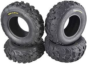 Kenda Bear Claw EX 24x10-11 (x2) and 24x8-11 (x2) ATV 6 PLY Tire (4 Pack)