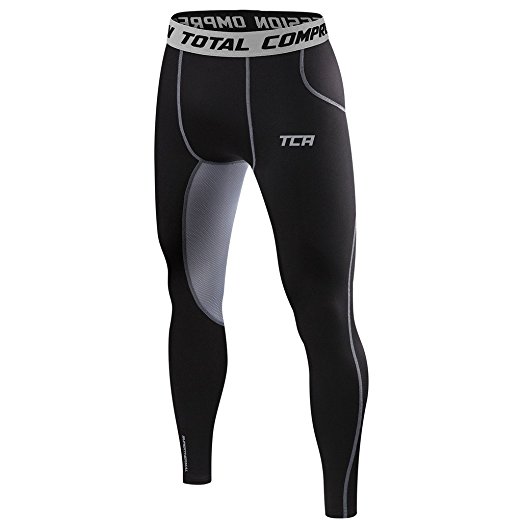 Mens & Boys TCA SuperThermal Compression Armour Base Layer Thermal Under Tights