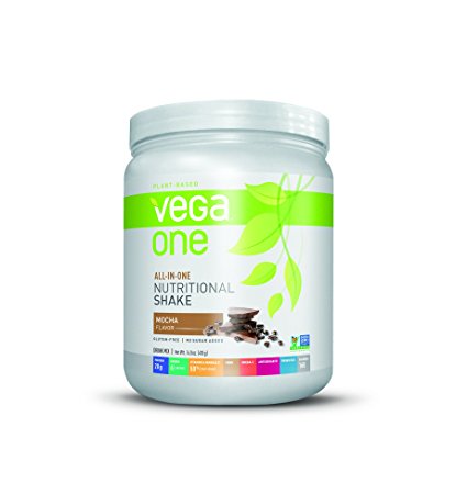 Vega One Plant Protein Powder, Mocha, 14.8 Ounce