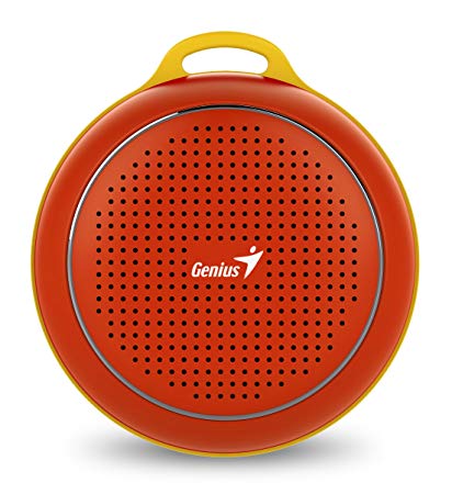Genius SP-906BT Outdoor Portable Bluetooth Speaker (Red)