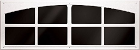 Coach House Accents Simulated Garage Door Window (2 windows per kit) - White - Model AP143199