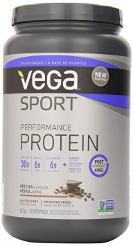 Vega Sport Performance Protein Powder, Mocha, 812g