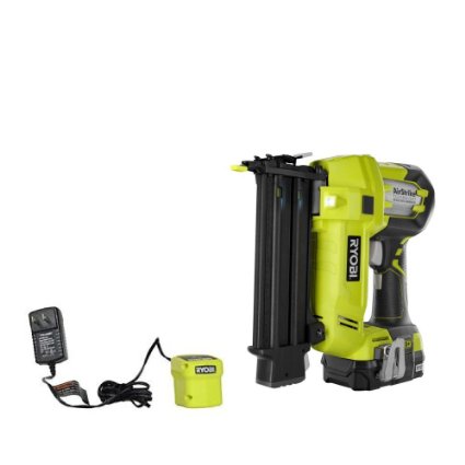 Ryobi P1851 18v One Airstrike 18-gauge Cordless Brad Nailer Kit Includes P320 Brad Nailer P102 Battery and P119 Charger