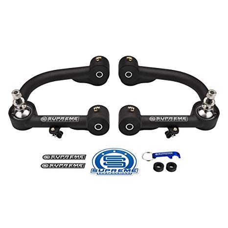 Supreme Suspensions - 2003-2009 Lexus GX470 TIG Welded Chromoly Steel Upper Control Arms with FK Uni-Ball Bearings