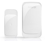 Wireless Doorbell AVANTEK DT41 Digital Door Bell Kit 36 Chimes 1000ft  300m Range 1 Touch Button and 1 Plug-in Receiver White