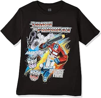 Transformers Boys' Little Short Sleeve Tee Shirt