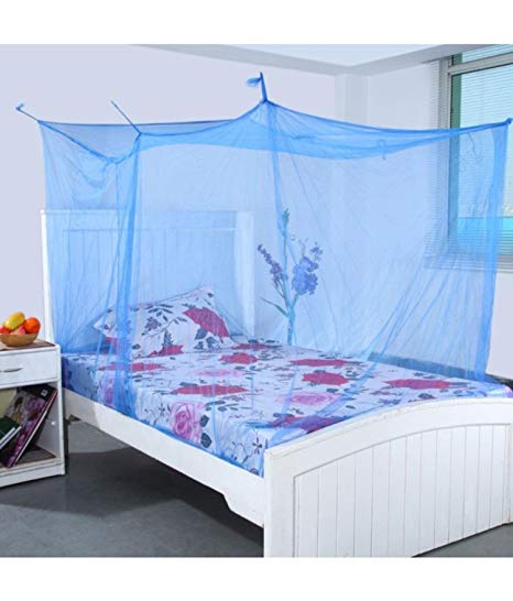 Shahji Creation Semi Double Bed Mosquito Net, Multicolor (5X6 Feet)