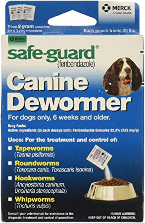 Merck Animal Health Safe-Guard Canine Dewormer for Dogs