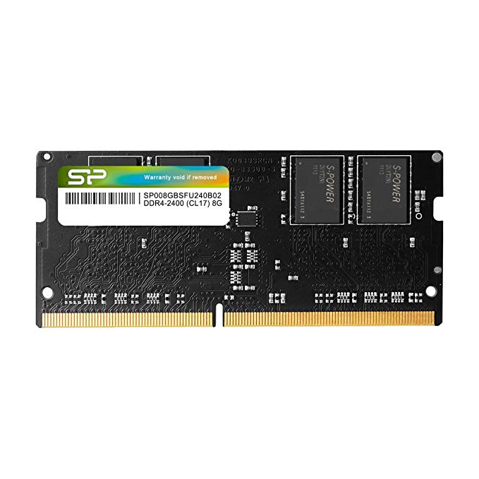 Silicon Power 8GB-DDR4-RAM-2400MHz (PC4 19200) 260 Pin SO-DIMM 1.2V Laptop Memory