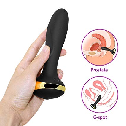 USB Charging Anal Plug Vibrator Prostate Massager Man Masturbator G-spot Butt Plug Vibrator for Women Gay Anal Sex Toys