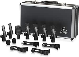 Behringer BC1200 Professional 7-Piece Drum Microphone Set for Studio and Live Applications