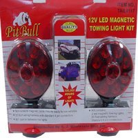 Pit Bull CHIL003 Pit Bull CHIL003 12V LED Magnetic Towing Light Kit Set of Tow Brake Lights