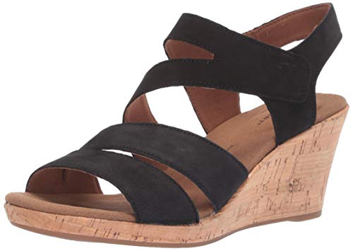 Rockport Women's Briah Asym Wedge Sandal