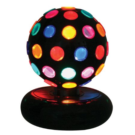 LumiSource LS-DISCO 6M Color Rotating Ball Disco Lamp