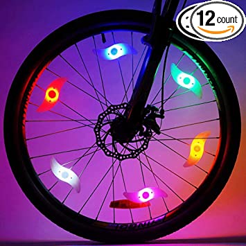 LeBoLike Bike Spoke Lights Cycling Bike Wheel Lights for Bicycle Decoration