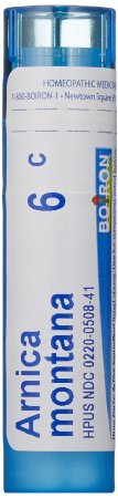 Boiron Homeopathic Medicine Arnica Montana, 6C Pellets, 80 Count Tube