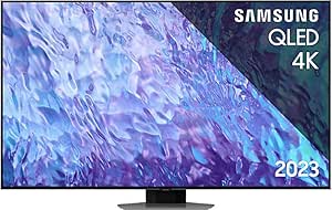 Samsung QLED 4K Q80C 65 Zoll Fernseher, Neural Quantum Prozessor 4K, Motion Xcelerator Turbo , Quantum HDR , Smart TV, (Modell 2023, 65Q80C )