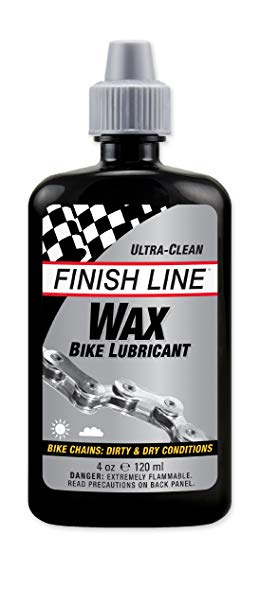 Finish Line Wax Bicycle Chain Lube Drip Squeeze Bottle