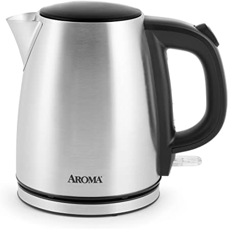 Aroma Housewares Housewares 1.0L / 4-cup Stainless Steel Electric Kettle (AWK-267SB)