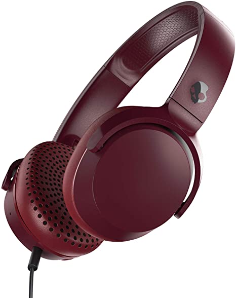 Skullcandy Riff Wired On-Ear Headphones - Deep Red