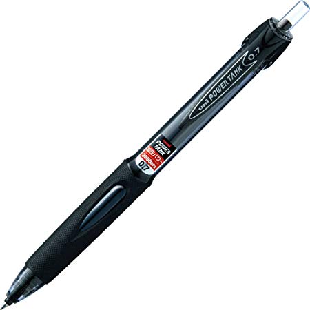 Uni Power Tank Ballpoint Pen - 0.7 mm - Black Body - Black Ink