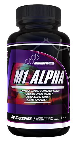 M1 Alpha by AndroPharm, 60 capsules, build muscle fast