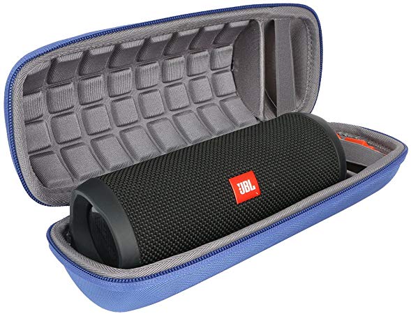 co2crea Hard Carrying Travel Case for JBL Flip 3 4 Waterproof Portable Bluetooth Speaker, Blue