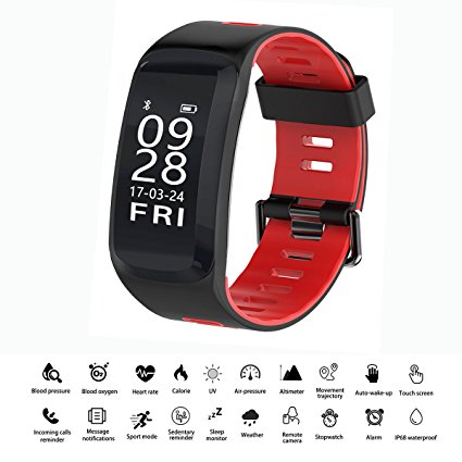 Fitness Tracker DT NO.1 Activity Tracker Watch IP68 Waterproof Wireless Bluetooth Smart Wristband Bracelet