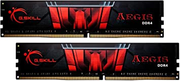 G.SKILL 16GB (2 x 8GB) Aegis DDR4 PC4-24000 3000MHz For Intel Z170 Platform Desktop Memory Model F4-3000C16D-16GISB