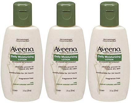 Aveeno Daily Moisturizing Lotion - 1 oz - 3 pk